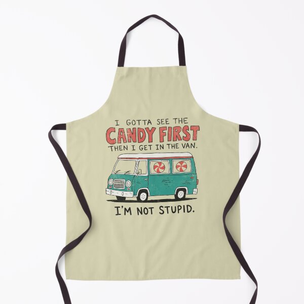 Item preview, Candy Van Caution Humor – Retro Sarcastic Quote designed and sold by Studio Bootleg.