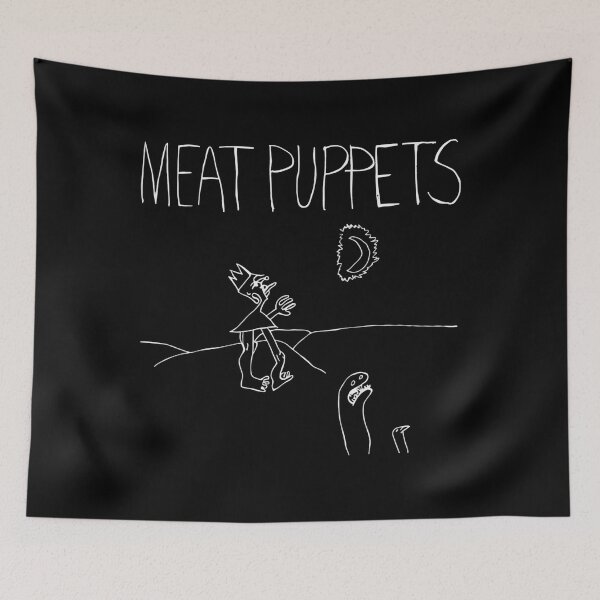 Item preview, Meat Puppets - Surreal Scribble Art T-Shirt designed and sold by corvansearls.