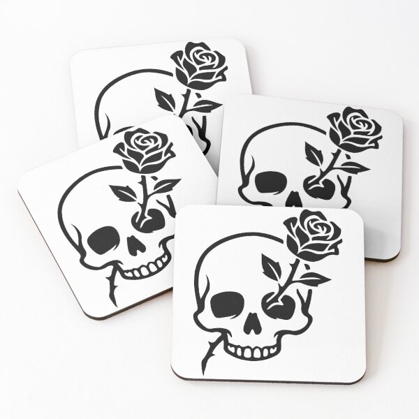 Item preview, Dark Silhouette Skulls 065_1 designed and sold by AhmedHelal24795.