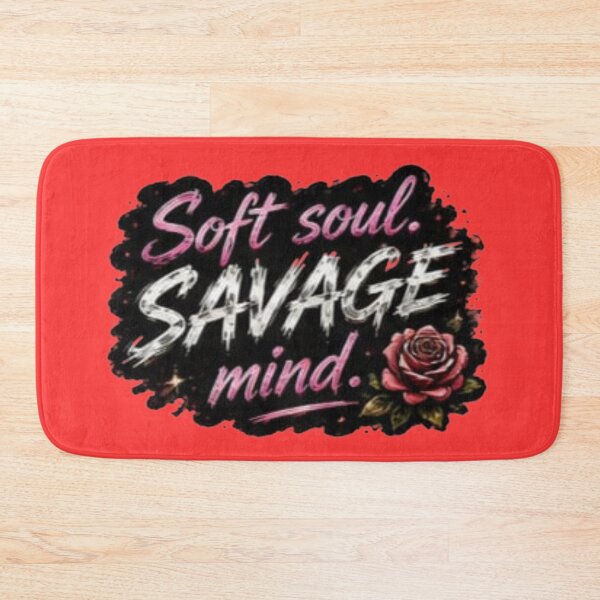Item preview, Soft Soul Savage Mind Pink Rose Grunge Sticker designed and sold by Scro-Ciob-Shop.