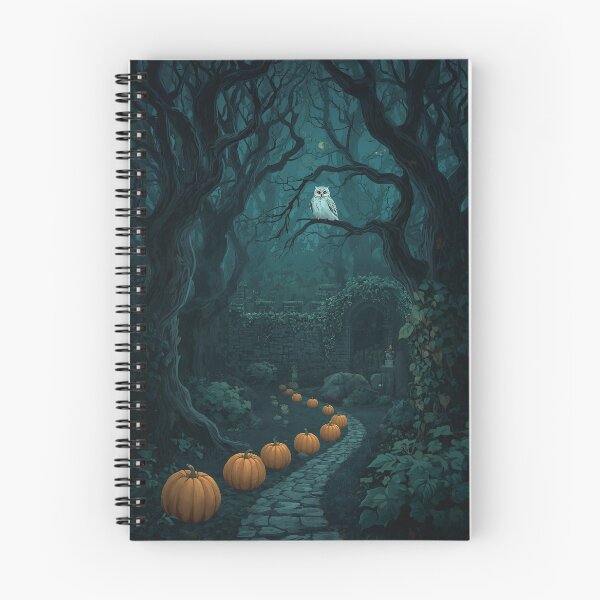 Item preview, Halloween Night in the Old Garden designed and sold by Deezyned.