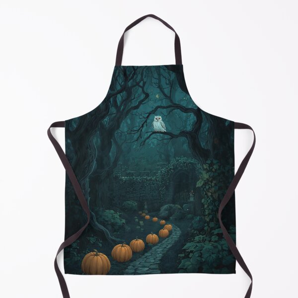 Item preview, Halloween Night in the Old Garden designed and sold by Deezyned.