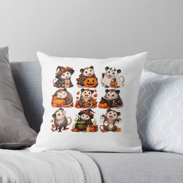 Item preview, Spooky Opossum Halloween Costumes Cute Possum Fall Autumn Grid Graphic designed and sold by PixelForge Studio2.