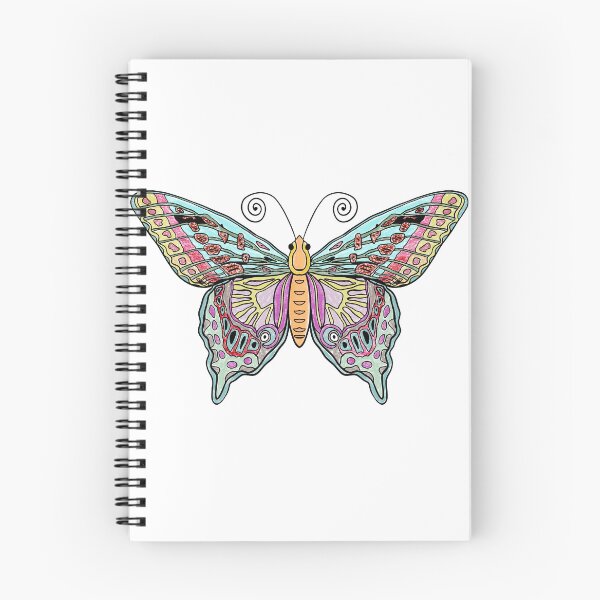 Item preview, Whimsical Pastel Butterfly Die-Cut Sticker designed and sold by altastudio.