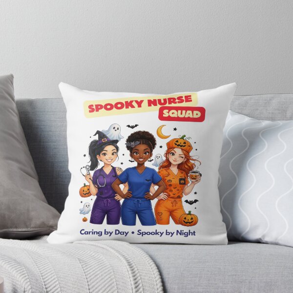 Item preview, Spooky Nurse Squad Halloween Nurse Team designed and sold by Zenith-Co.