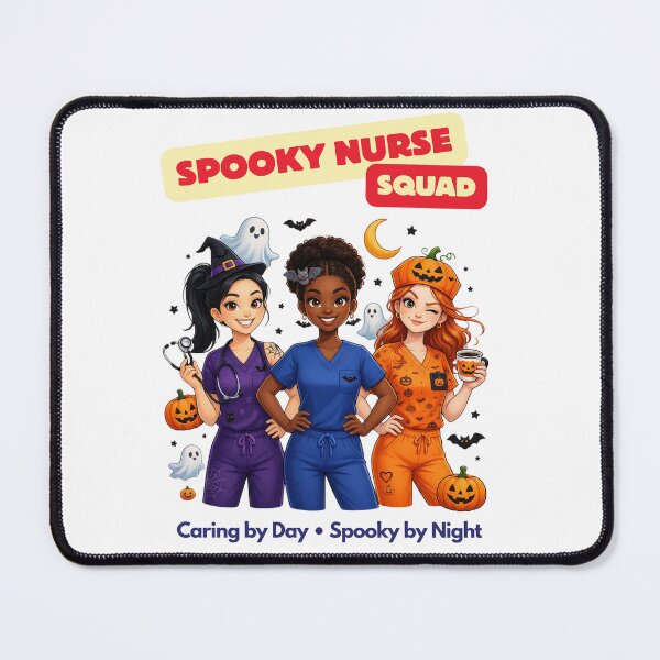 Item preview, Spooky Nurse Squad Halloween Nurse Team designed and sold by Zenith-Co.