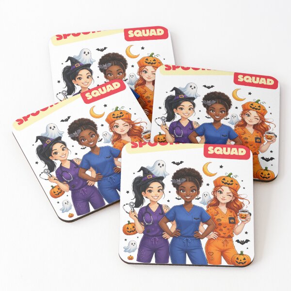 Item preview, Spooky Nurse Squad Halloween Nurse Team designed and sold by Zenith-Co.