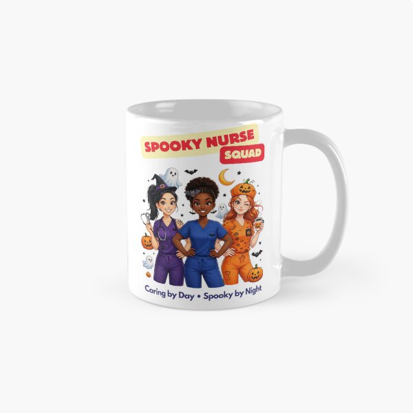 Item preview, Spooky Nurse Squad Halloween Nurse Team designed and sold by Zenith-Co.