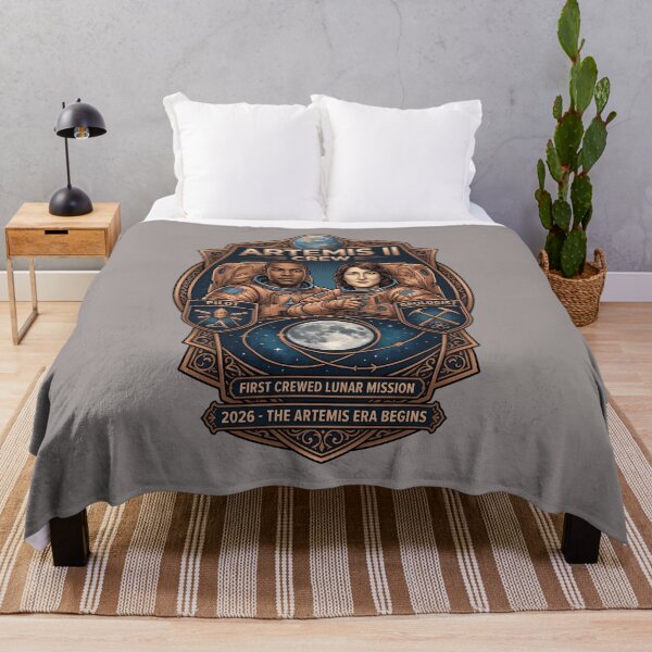 Item preview, Artemis II Crew Mission Patch Style T-Shirt-47 designed and sold by GalinaHaas.