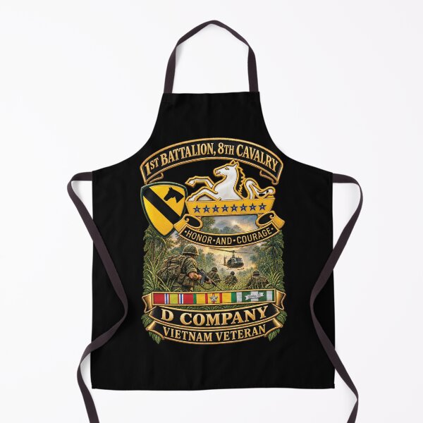 Item preview, 1st Battalion 8th Cavalry, Delta Company - w SSI - DUI - Helo - Patrol - 3D - Enhanced designed and sold by Military Insignia Products.
