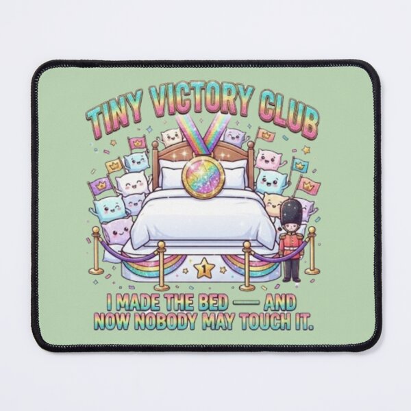 Item preview, The Bed-Making Olympics – Tiny Victory Club designed and sold by QuirkandJoyCo.