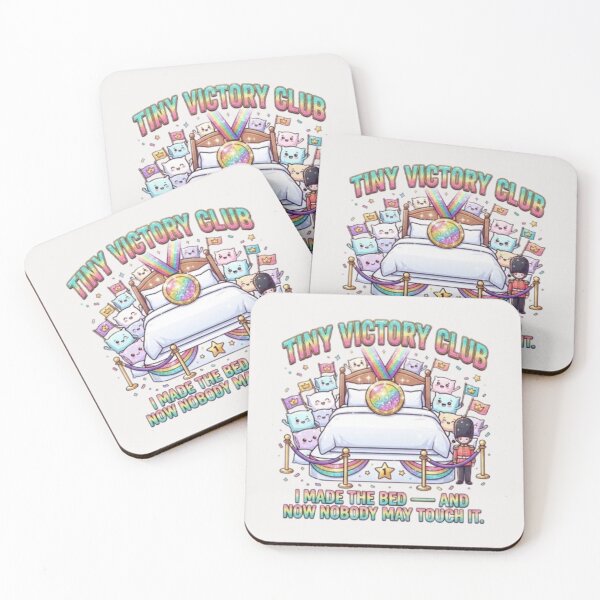 Item preview, The Bed-Making Olympics – Tiny Victory Club designed and sold by QuirkandJoyCo.