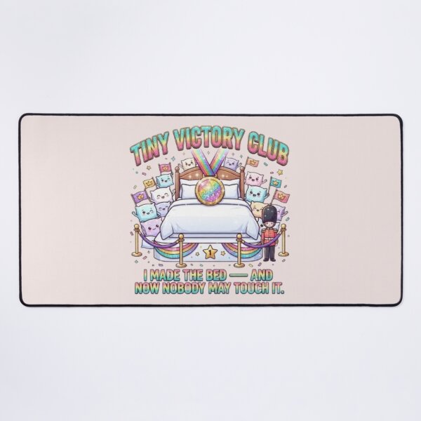 Item preview, The Bed-Making Olympics – Tiny Victory Club designed and sold by QuirkandJoyCo.