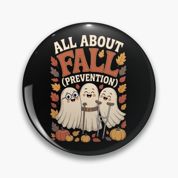 Item preview, All About Fall Prevention Funny Ghost Fall Halloween Season designed and sold by ZACK ART.