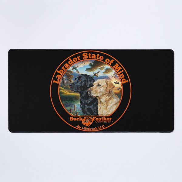 Item preview, Black Labrador and Mallard Duck Hunting designed and sold by LifeCrush.