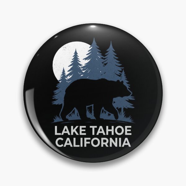 Artikelvorschau, Lake Tahoe – Mondlicht – Bärensilhouette entworfen und verkauft von Milasneeze.