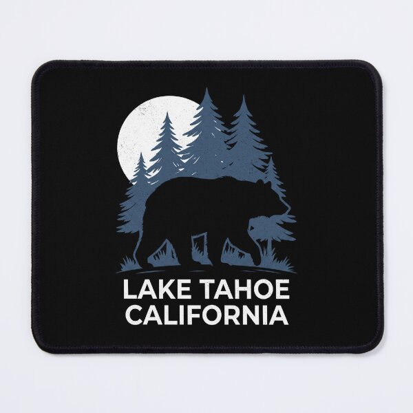 Item preview, Lake Tahoe Moon Light Bear Silhouette designed and sold by Milasneeze.