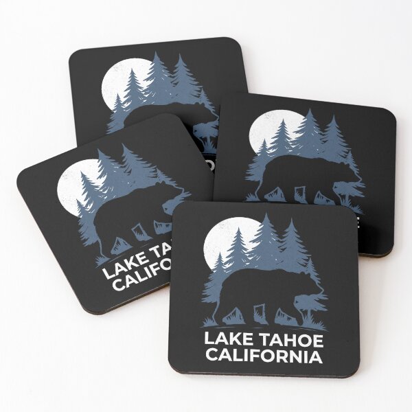 Item preview, Lake Tahoe Moon Light Bear Silhouette designed and sold by Milasneeze.