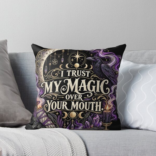 Item preview, I Trust My Magic Over Your Mouth designed and sold by Velthorne Threads.