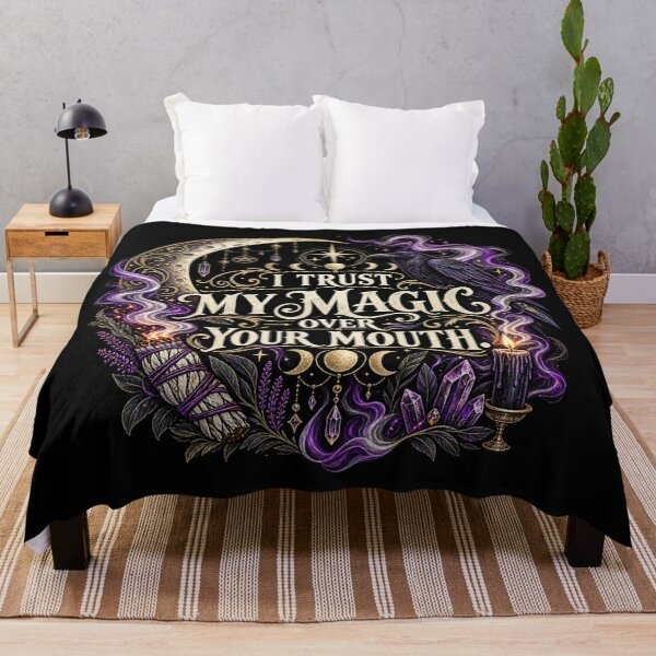 Item preview, I Trust My Magic Over Your Mouth designed and sold by Velthorne Threads.