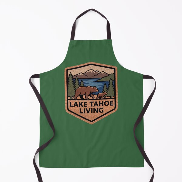 Item preview, Lake Tahoe Living Cork Badge designed and sold by Milasneeze.