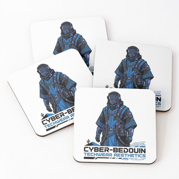 Item preview, Cyber-Bedouin Techwear Aesthetic Futuristic Desert Sci-Fi designed and sold by A-to-y.