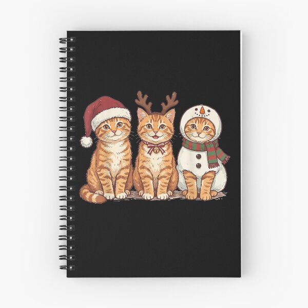 Item preview, Christmas Cat Trio Winter Holiday Felines designed and sold by RuperDelois.