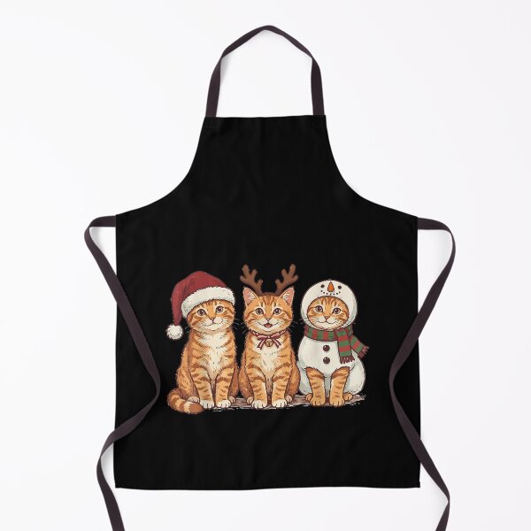 Item preview, Christmas Cat Trio Winter Holiday Felines designed and sold by RuperDelois.