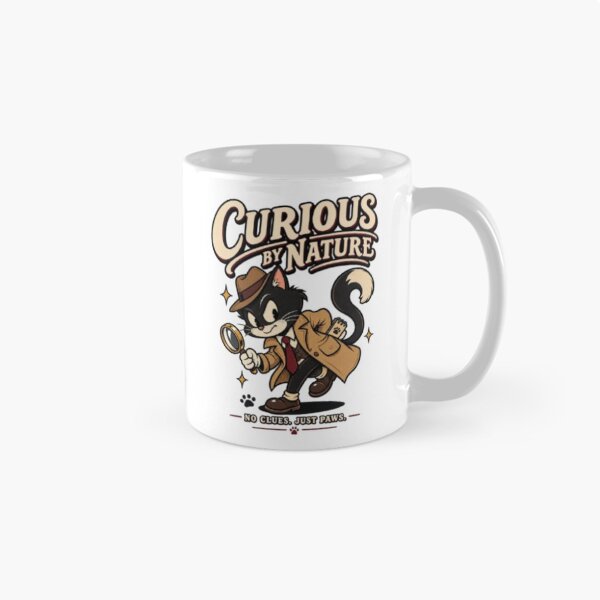 Item preview, Detective Charm and Playful Curiosity – Curious by Nature designed and sold by WATEKE.