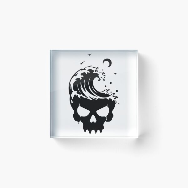Item preview, Dark Silhouette Skulls 069_1 designed and sold by AhmedHelal24795.