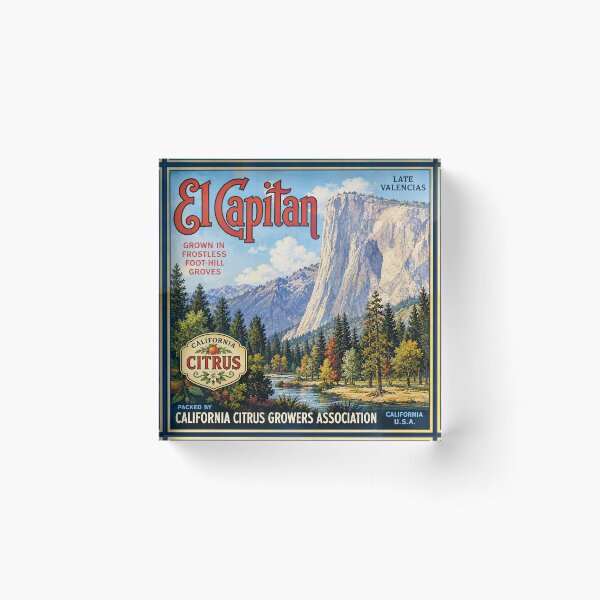 Item preview, El Capitan - Vintage California Citrus Label designed and sold by Grove of Things.