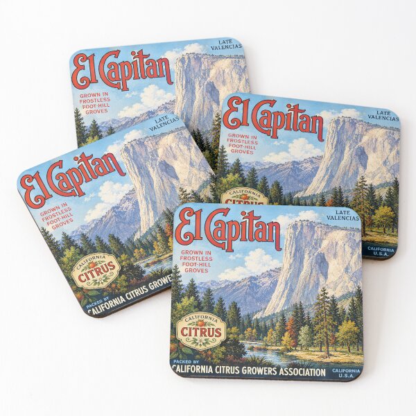 Item preview, El Capitan - Vintage California Citrus Label designed and sold by Grove of Things.