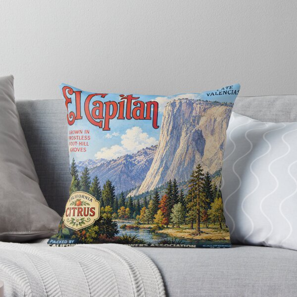 Item preview, El Capitan - Vintage California Citrus Label designed and sold by Grove of Things.