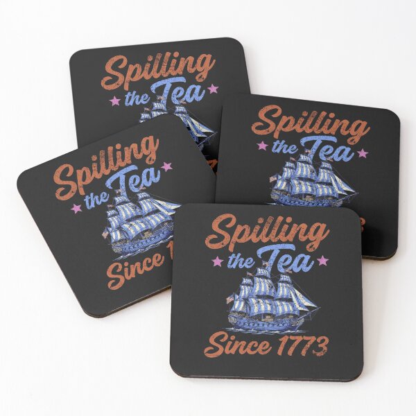Item preview, Spilling The Tea Since 1773 Funny History Boston Tea Party Design designed and sold by GiftsProShop.