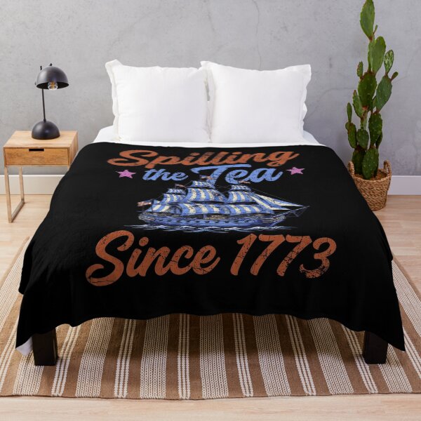 Item preview, Spilling The Tea Since 1773 Funny History Boston Tea Party Design designed and sold by GiftsProShop.