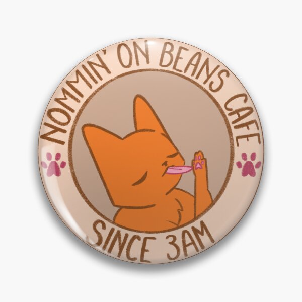 Item preview, Nommin on Beans Cafe designed and sold by CorgisBitsNBobs.