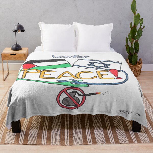 Item preview, Palästina-Peace-Israel-I am for Peace designed and sold by Anke‘s Bazaar.