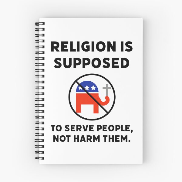 Item preview, Religion is supposed to serve people, not harm them.  designed and sold by Rachel the Artist .