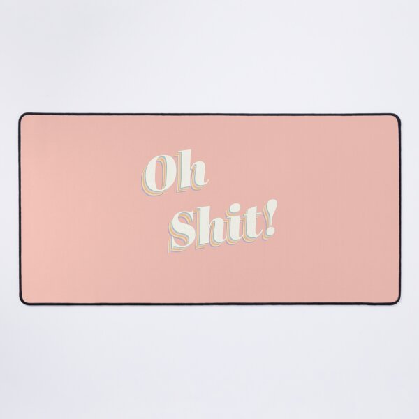 Item preview, Oh Shit - Retro Minimalist Typography Funny Slogan Illustration designed and sold by DesigndN.