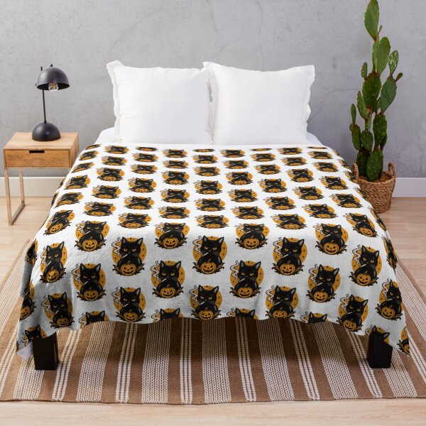 Item preview, Vintage Retro Black Cat Smoking Design with Artistic Flair designed and sold by Covita.