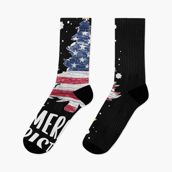 Item preview, Merry Christmas Tree American Flag Funny US Flag Xmas designed and sold by RuperDelois.