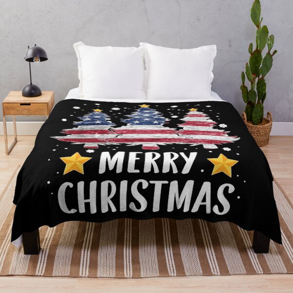 Item preview, Merry Christmas Tree American Flag Funny US Flag Xmas designed and sold by RuperDelois.