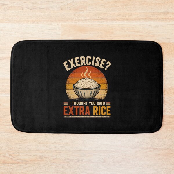 Item preview, Exercise I Thought You Said Extra Rice designed and sold by Animavera.