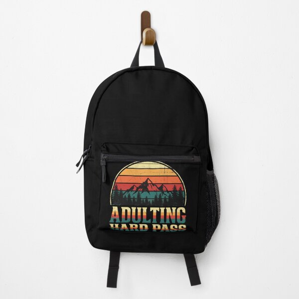Item preview, Adulting Hard Pass Responsibility Mood Struggles Funny Quote designed and sold by w66aboo.