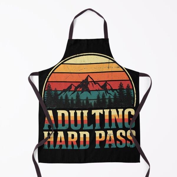 Item preview, Adulting Hard Pass Responsibility Mood Struggles Funny Quote designed and sold by w66aboo.