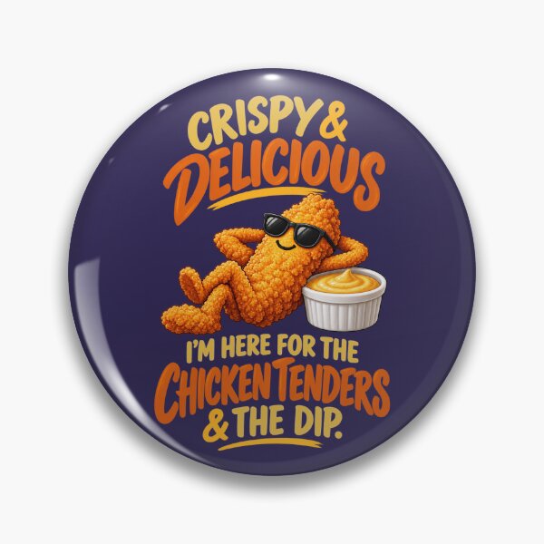 Item preview, Chicken Tenders Crispy Delicious Food Lover designed and sold by PunchDrop.