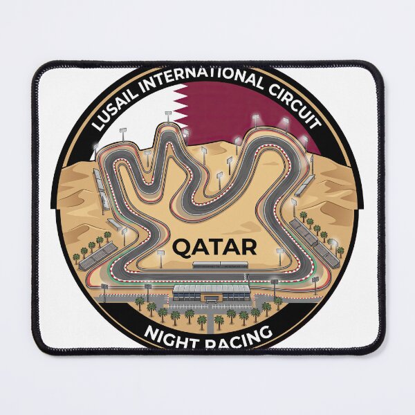 Item preview, Qatar Grand Prix Circuit Lusail designed and sold by enzoade.