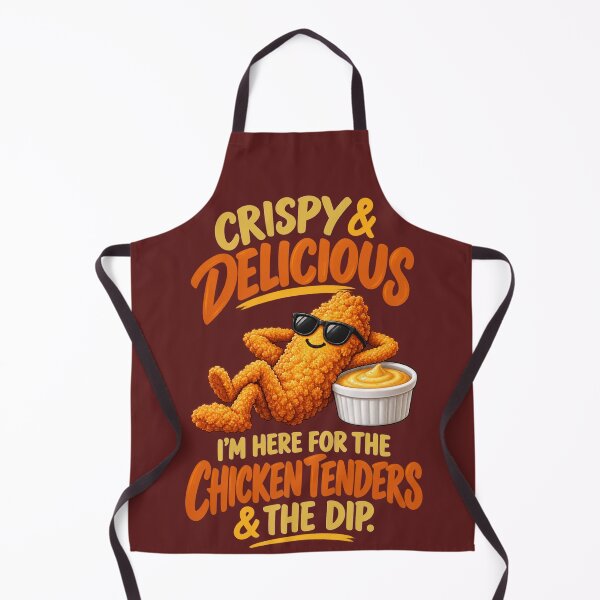 Item preview, Chicken Tenders Crispy Delicious Food Lover designed and sold by PunchDrop.