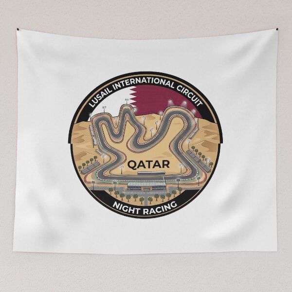 Item preview, Qatar Grand Prix Circuit Lusail designed and sold by enzoade.