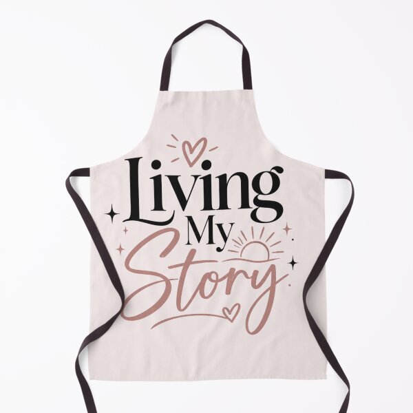 Item preview, Living My Story – Inspirational Self Love & Personal Growth Quote designed and sold by Sanika arts .